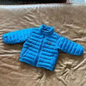 Patagonia Vibrant Blue Quilted Jacket